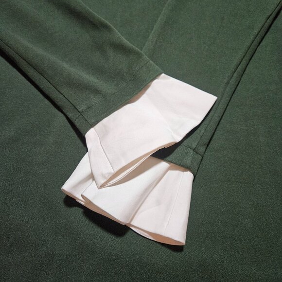 Tuckernuck Women Mini Dress Green Med Preppy core Monochrome Contemporary - Picture 5 of 16